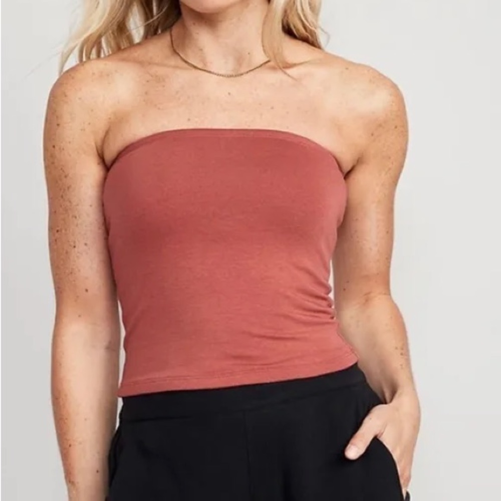 NWT Mineral Rouge Tube Top